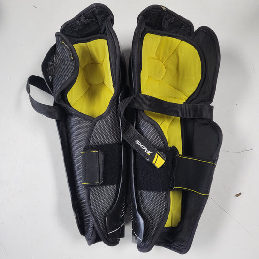 Used CCM Tacks Vector Shin Guards - 14 Inch