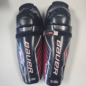 Used Bauer NSX 14 Inch Shin Guards