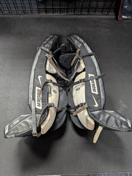 Used Nike Bauer Supreme One55SE Senior 34" Goalie Leg Pads