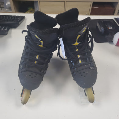 Used Mission D2 Size 4 Inline Hockey Skates