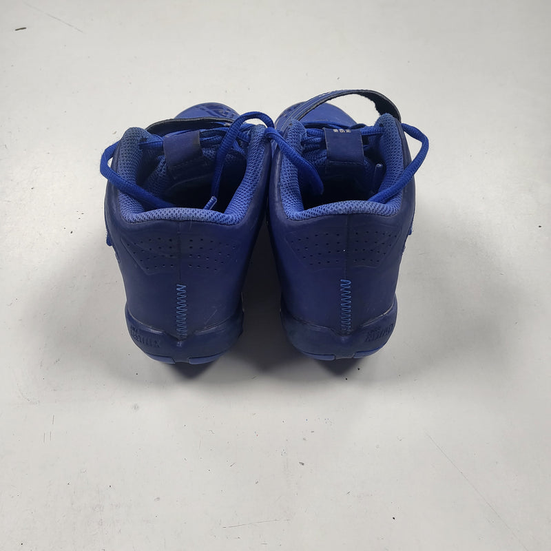 Load image into Gallery viewer, Used Nike Mike Trout Size 4Y Royal Blue Baseball Cleats
