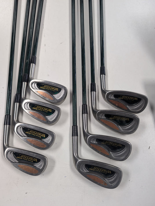 Used Warrior True Lies 2000 Iron Set 3-PW Regular Graphite Shafts
