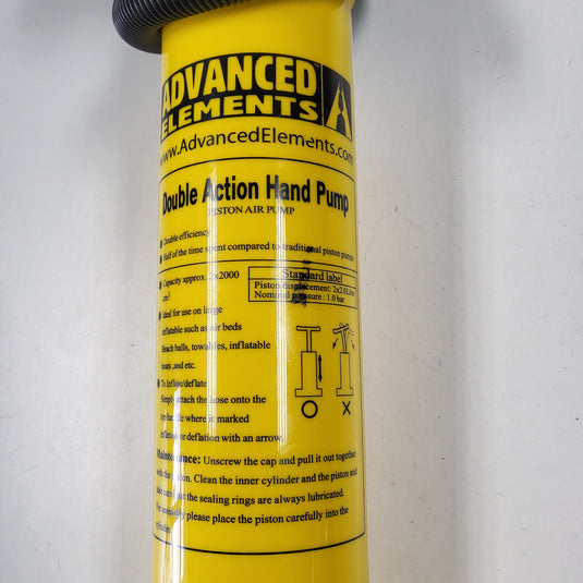 Used Advanced Elements Double-Action Hand Pump with Pressure Gauge