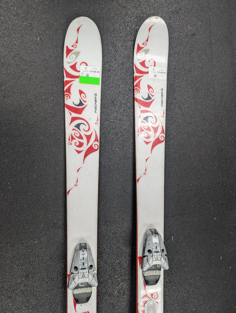 Load image into Gallery viewer, Used Fischer Kehua 92 Downhill Skis 177
