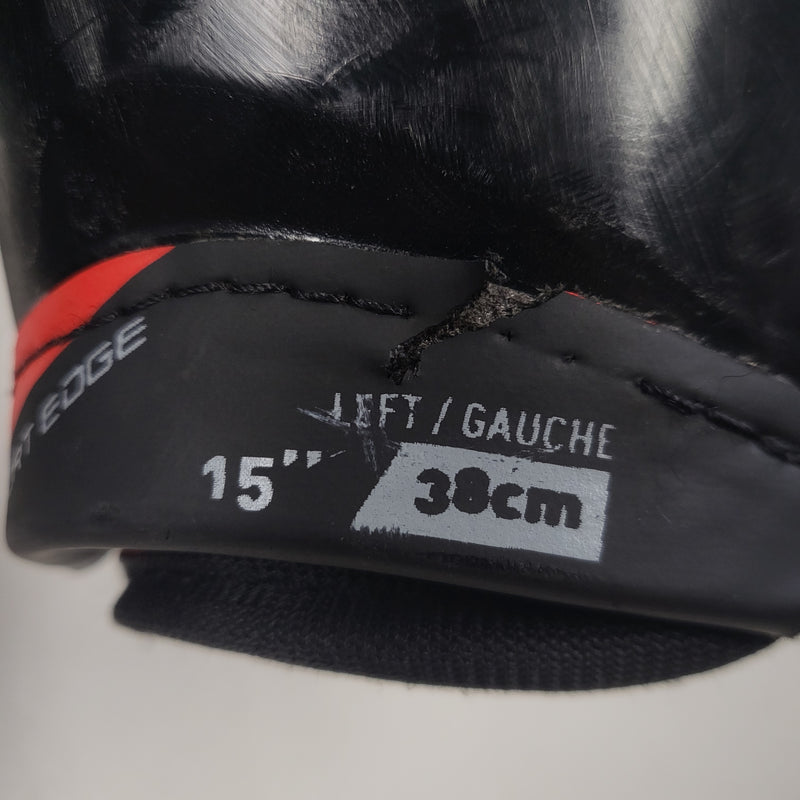 Load image into Gallery viewer, Used Bauer Vapor 2X Pro Shin Guards 15 Inch
