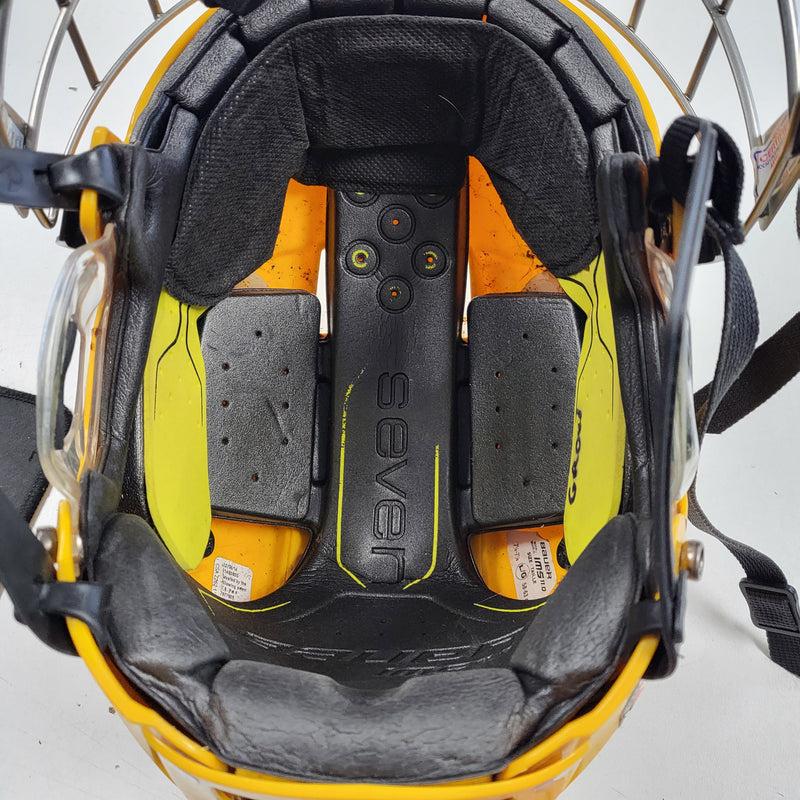 Load image into Gallery viewer, Bauer IMS 11.0 Hockey Helmet Yellow Large
