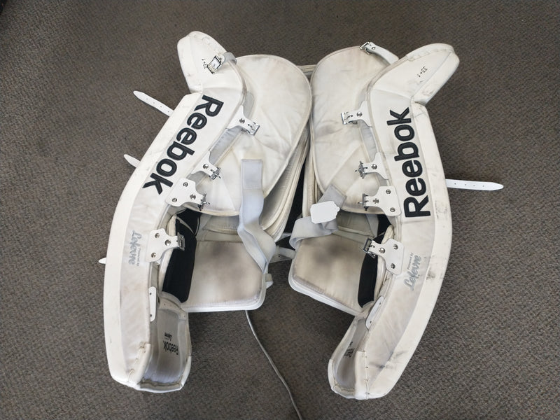 Load image into Gallery viewer, Used Reebok Premier XLT 33+1" Goalie Leg Pads
