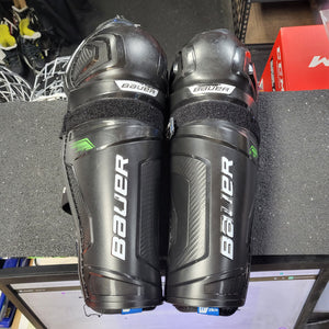 Used Bauer X Shin Guards 11" 28cm