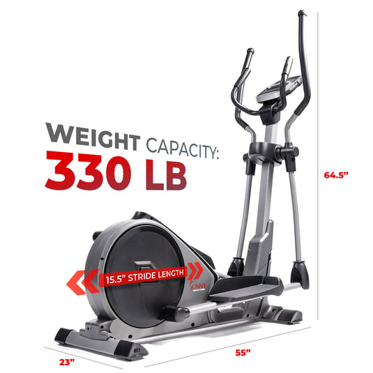 Slightly Used Sunny Pre-Programmed Elliptical Magnetic Trainer Machine