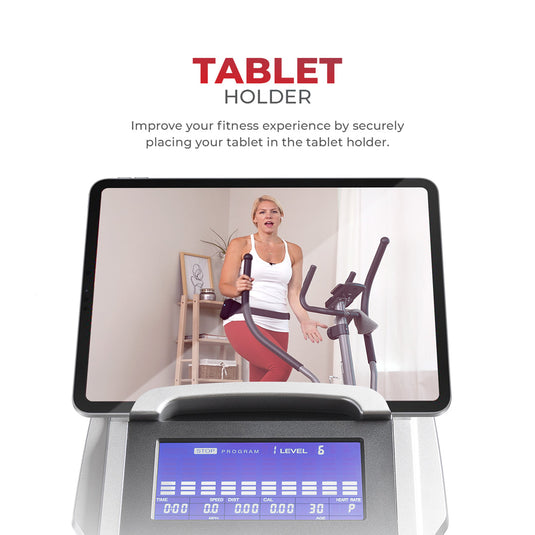 Slightly Used Sunny Pre-Programmed Elliptical Magnetic Trainer Machine