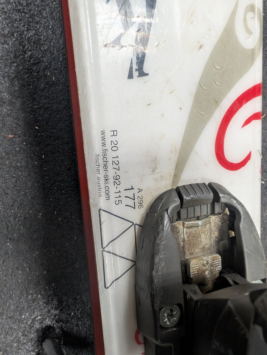 Used Fischer Kehua 92 Downhill Skis 177