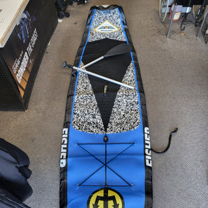 Used Fisher Boards Paddle Board W/Backpack