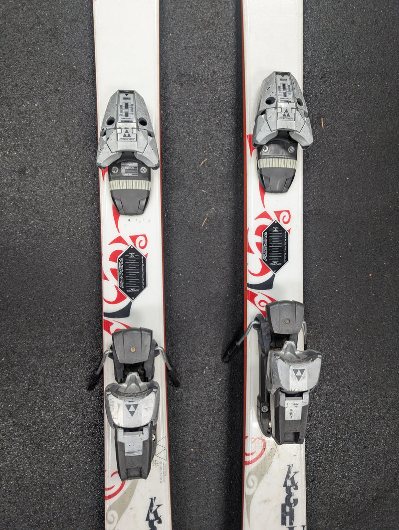 Load image into Gallery viewer, Used Fischer Kehua 92 Downhill Skis 177
