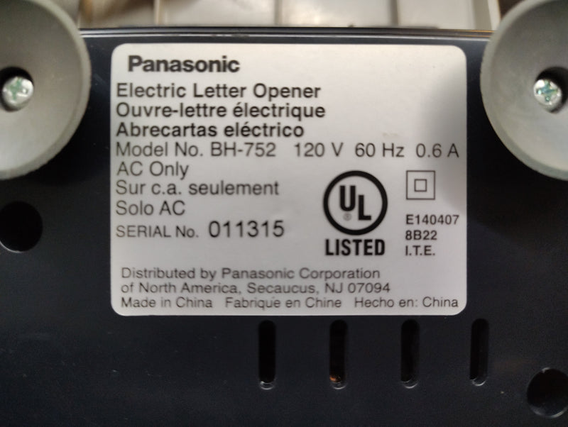 Load image into Gallery viewer, Panasonic BH-752 envelope opener
