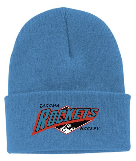 Load image into Gallery viewer, Tacoma Rockets Solid Knit Beanie
