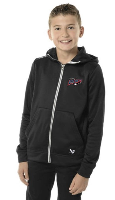 Tacoma Rockets Black Bauer Team Fleece Full Zip (Mandatory)