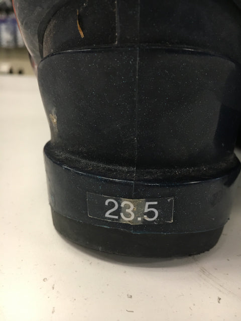 Nordica Next 67 Navy/Purple/Silver Size 23.5 Used Downhill Ski Boots