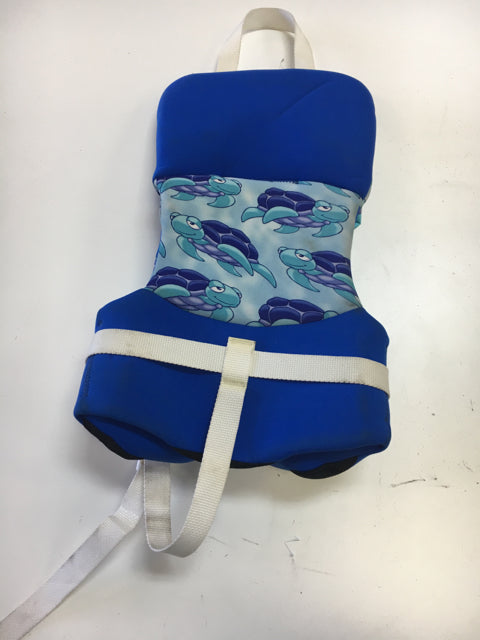 Used HO Sports Blue Turtles Infant Life Vest
