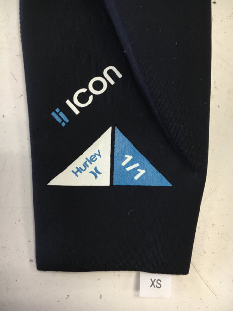 Hurley Used Black/Blue/Gray Sr Size Specific XS Wetshirt