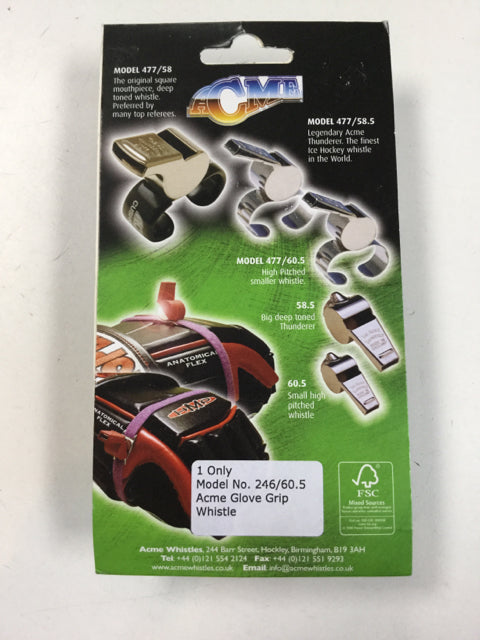 Load image into Gallery viewer, Acme Glove Grip Coaches Whistle
