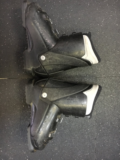 Load image into Gallery viewer, Nordica Black Size 24.5 Used Grand Prix TJ Downhill Ski Boots
