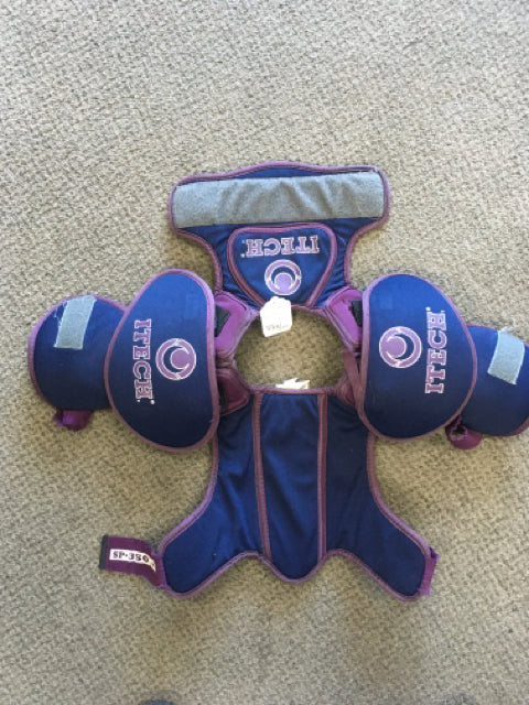 Load image into Gallery viewer, Itech SP 350 Size Small Used Yth Hockey Shoulder Pads
