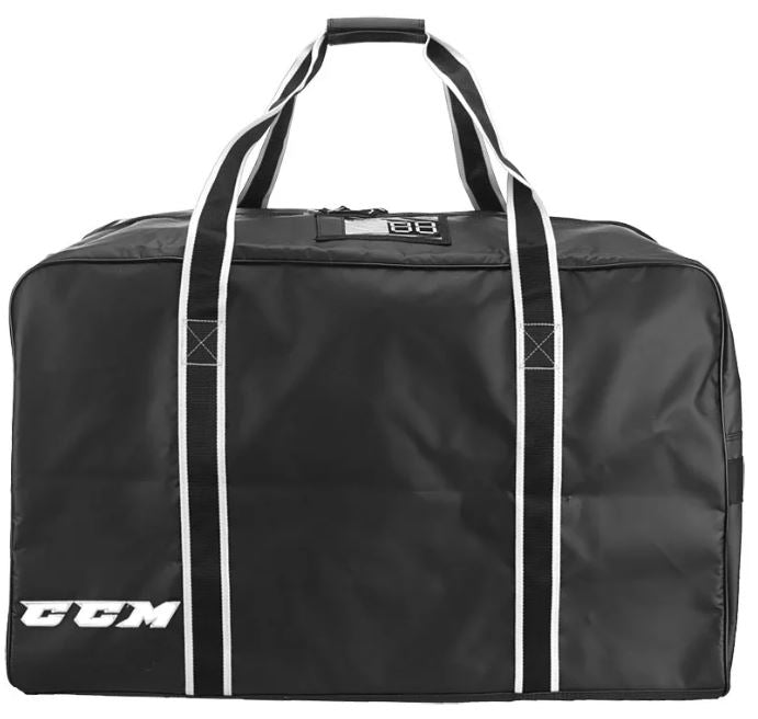 Load image into Gallery viewer, CCM Pro Black/White Size 32" New Hockey Player Bag
