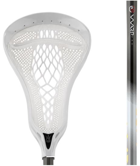 Load image into Gallery viewer, Brine Dynasty Warp Pro Kyle Ohlmiller White/Black Attack Women's Lacrosse Stick
