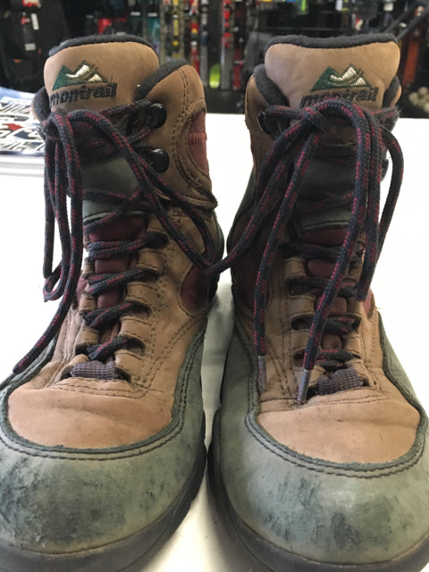 Load image into Gallery viewer, Montrail Terra-Flex Brown 7.5 Womens Used Hiking Boots
