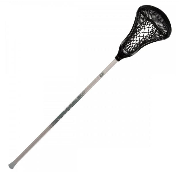 Load image into Gallery viewer, Brine Dynsaty Warp Next Black/Grey 43" Attack Women's New Lacrosse Stick
