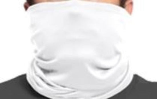 Load image into Gallery viewer, Port Authority White Sr New Cloth Facemask
