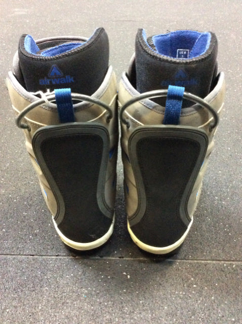 Load image into Gallery viewer, Airwalk Grey Size Specific 5 Used Snowboard Boots
