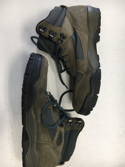Load image into Gallery viewer, Vasque Skywalk Brown/Blue Size 8 Used Hiking Boots
