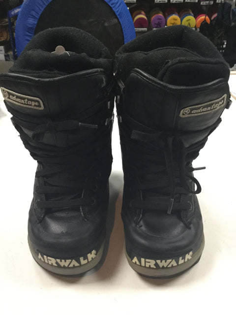 Airwalk Advantage Black JR 3 Used Snowboard Boots