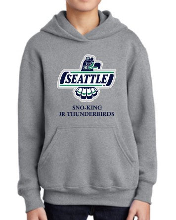 Load image into Gallery viewer, Sno-King Jr Thunderbirds 8U Team Hoodie
