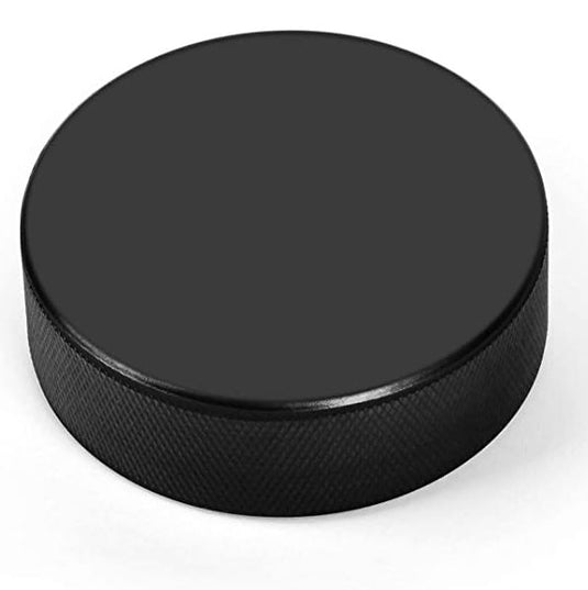 Black Ice Hockey Puck