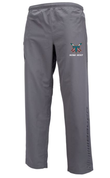 Load image into Gallery viewer, Tacoma Rockets Gray Bauer Supreme Lightweight Pants
