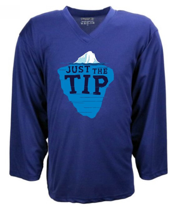 Load image into Gallery viewer, Just The Tip Hockey Jersey
