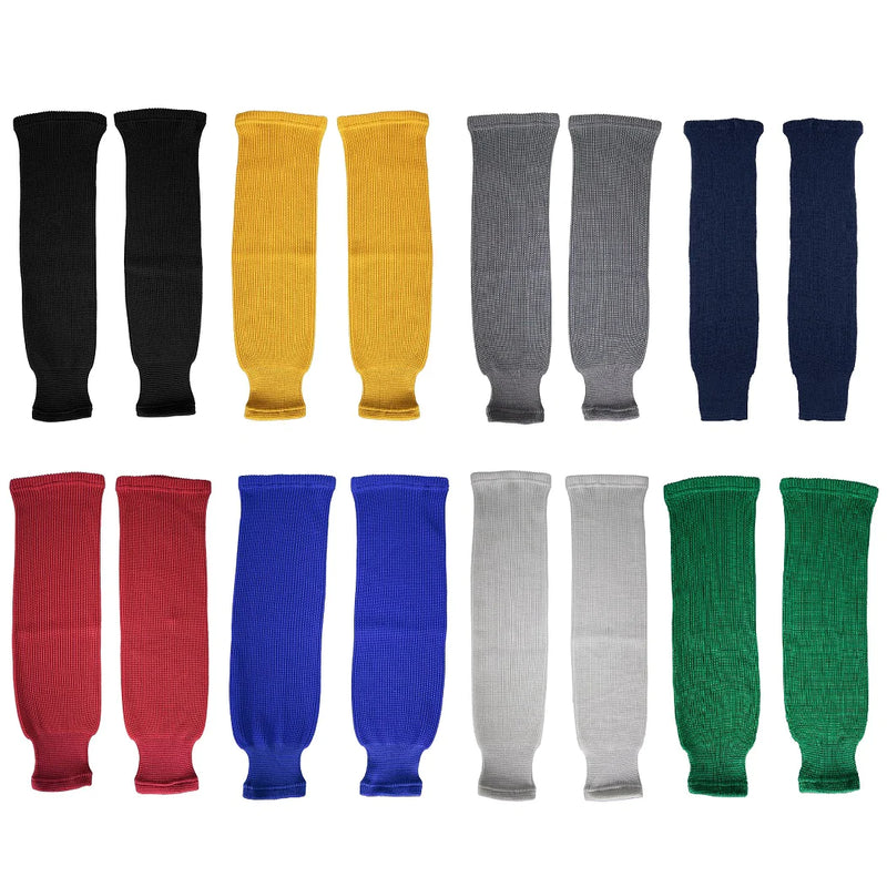 Load image into Gallery viewer, Solid Color Knit Hockey Socks TronX SK80
