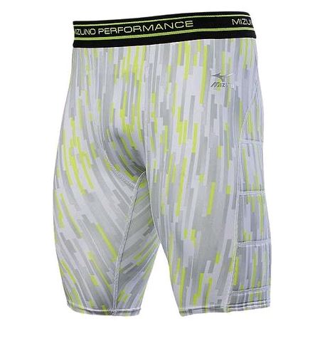 Load image into Gallery viewer, Mizuno Breaker Grey Mens Large New Sliding Shorts
