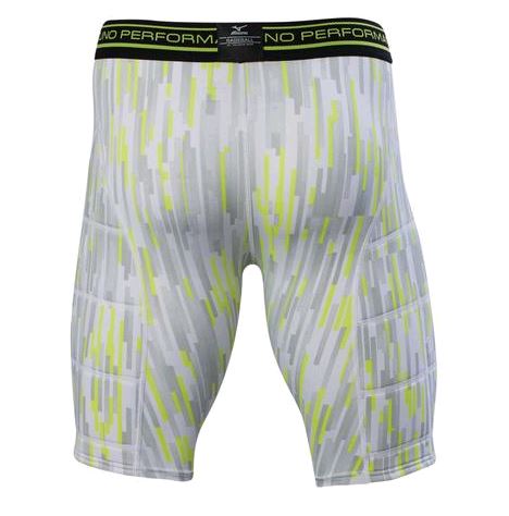 Mizuno Breaker Grey Mens Large New Sliding Shorts