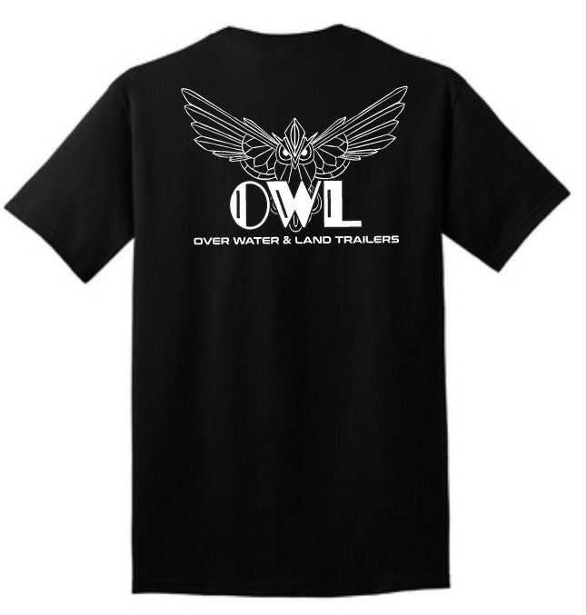 Load image into Gallery viewer, OWL Black Short Sleeve Tshirt
