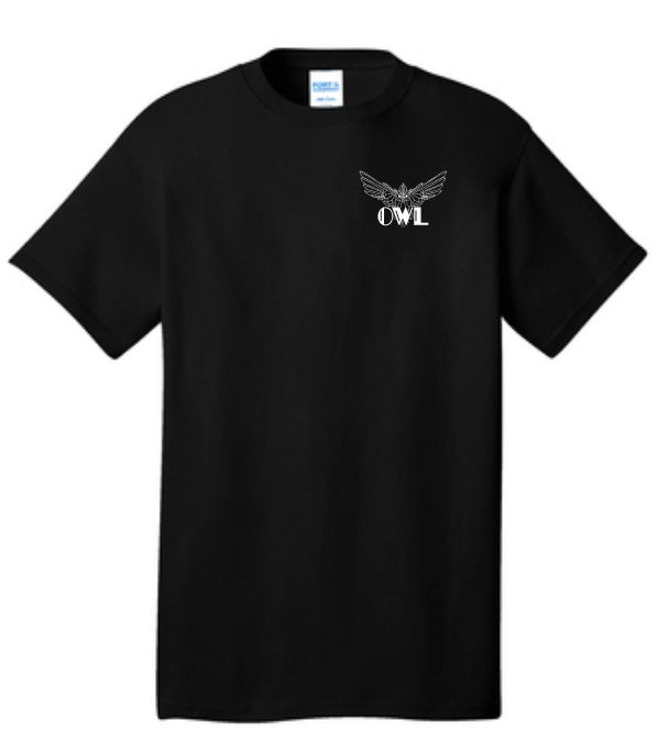 Load image into Gallery viewer, OWL Black Short Sleeve Tshirt
