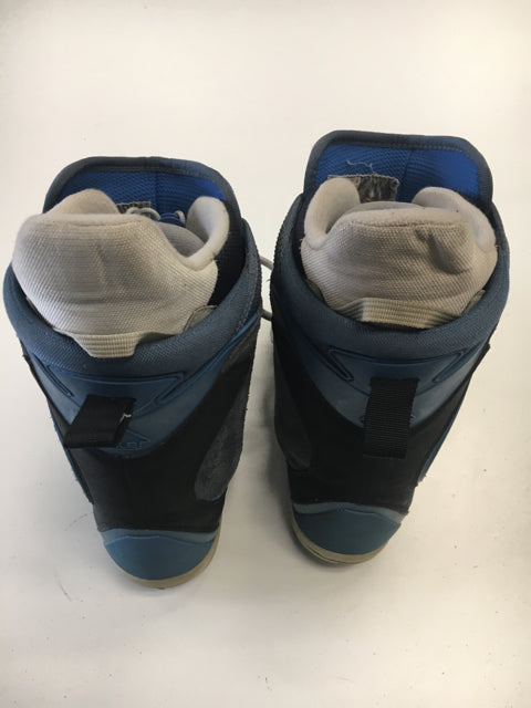 Load image into Gallery viewer, Used Burton Ruler Blue/Grey Womens Size 6.5 Snowboard Boots
