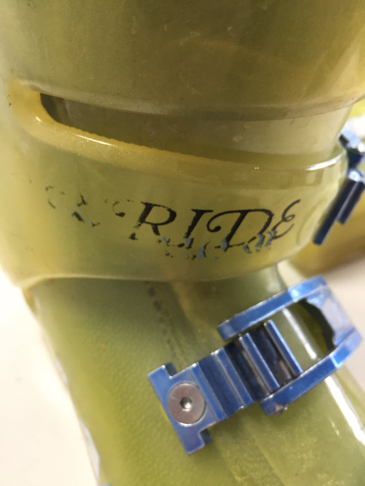 Load image into Gallery viewer, Lange Surefoot Green Size 292mm Used Downhill Ski Boots
