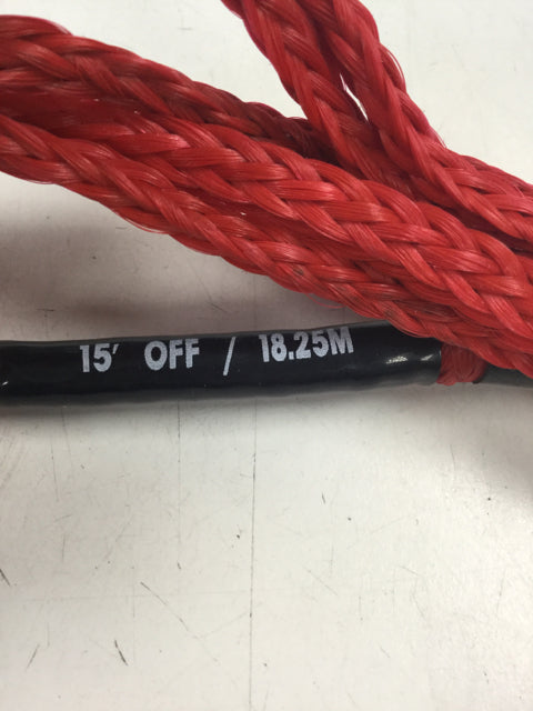 Load image into Gallery viewer, Straight Line Length 15' Red Used Handle/Rope

