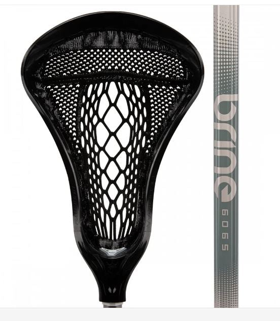 Load image into Gallery viewer, Brine Dynsaty Warp Next Black/Grey 43" Attack Women's New Lacrosse Stick
