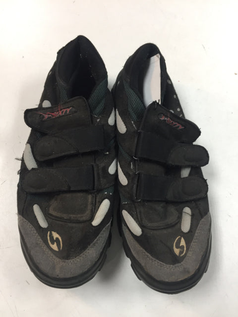 Load image into Gallery viewer, Scott 3-Sixty Black Mens 7 Used Biking Shoes
