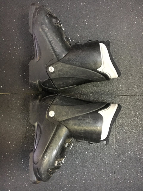Load image into Gallery viewer, Nordica Black Size 24.5 Used Grand Prix TJ Downhill Ski Boots
