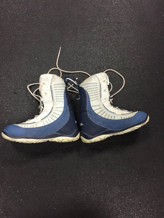 Airwalk grey/blue Womens Size 9 Used Snowboard Boots